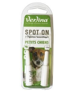 Pipettes insectifuges SPOT-ON - Petits chiens, pièce